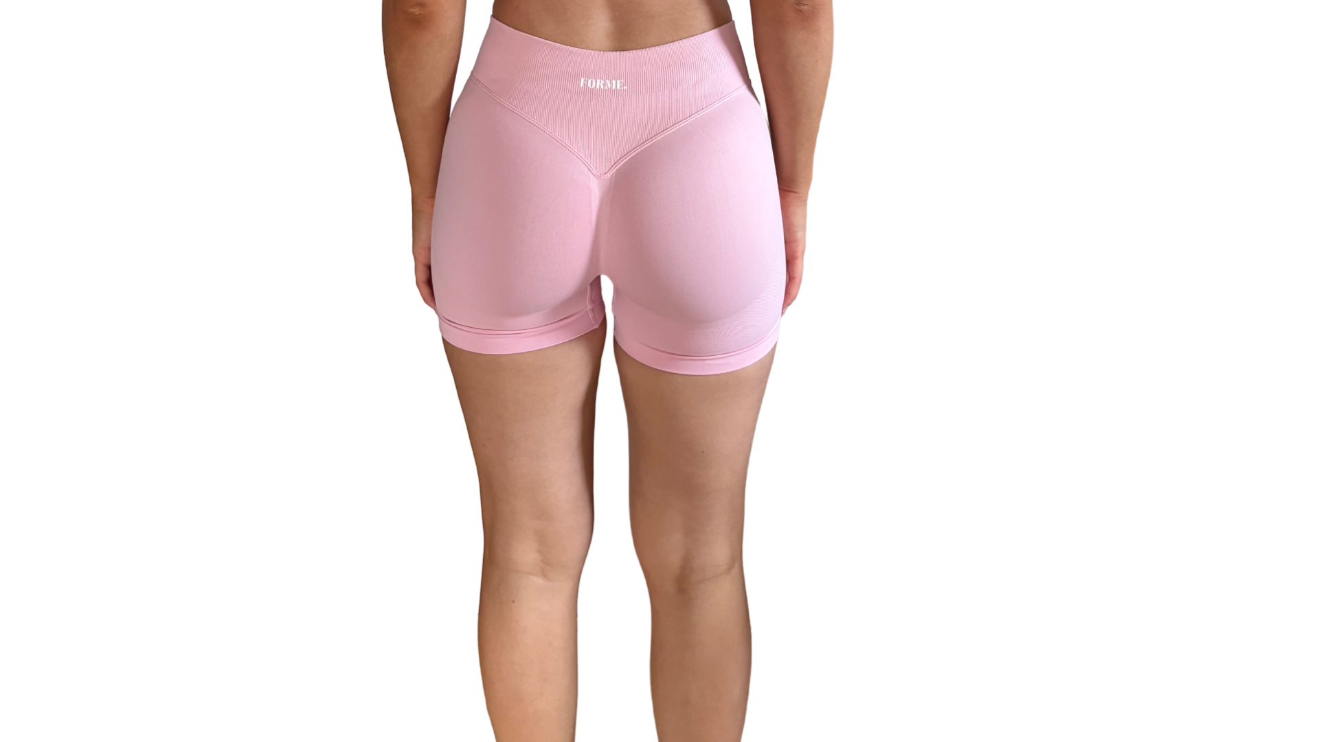Lifted Short in Baby Pink