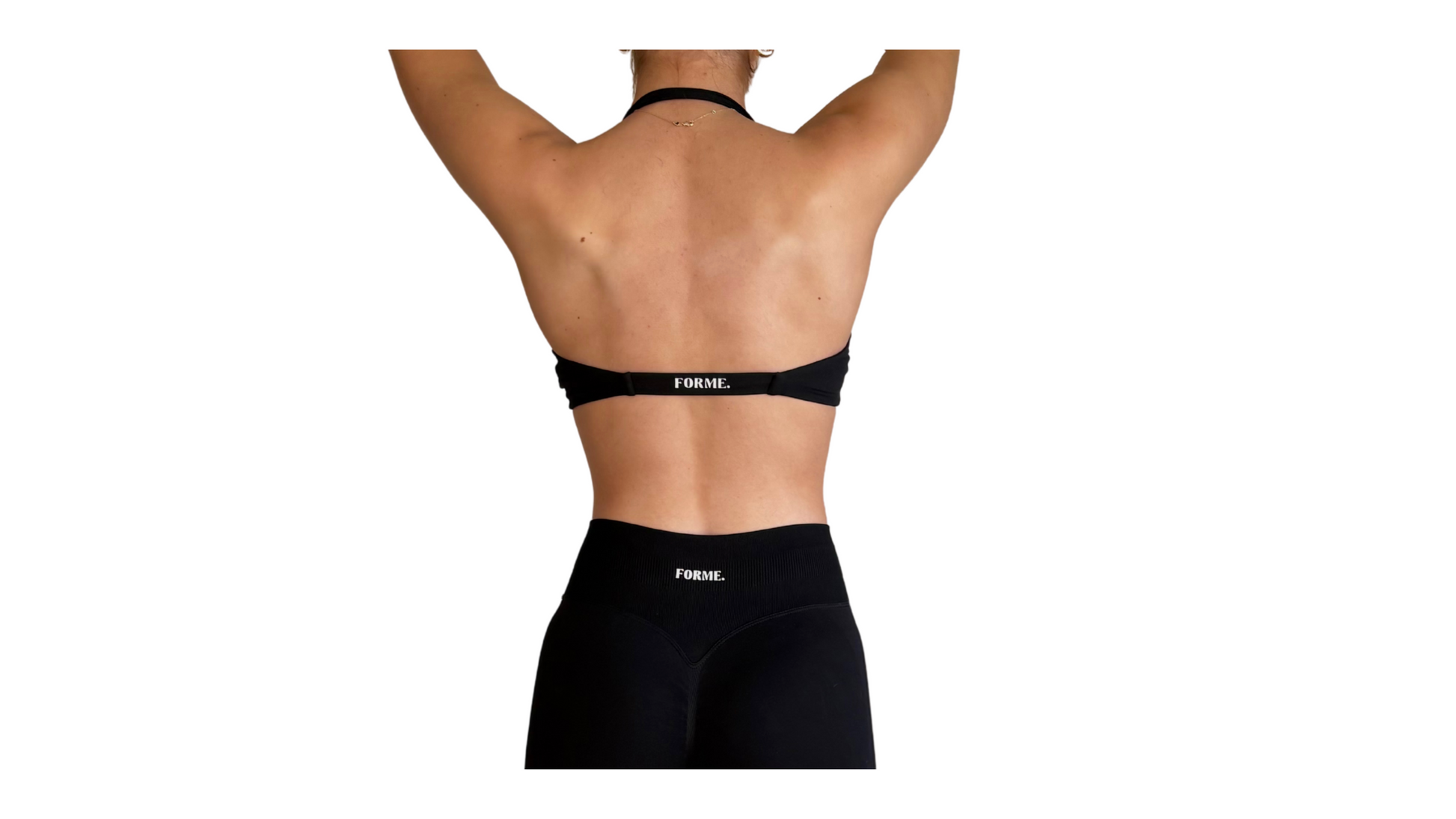 Twist Bra in Black