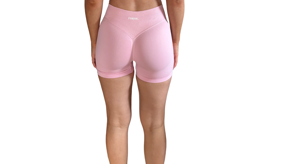 Lifted Short in Baby Pink